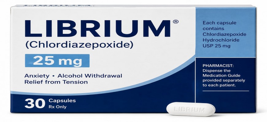 Buy Librium (Chlordiazepoxide) Online | Uses, Dosage & Safety Guide